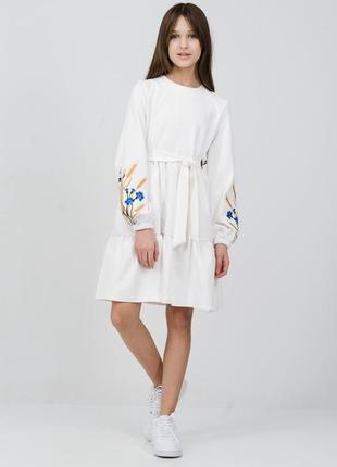 Сукня біла вишиванка