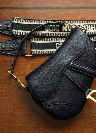 Сумка в стиле dior saddle bag