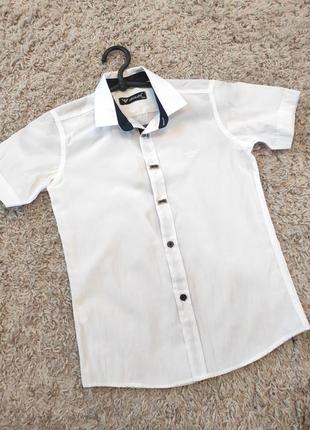 Рубашка армани с короткими рукавами