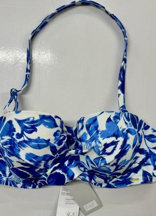 Жіночий купальник синій  новий з етикетками бренд f&f зі знижкою-50% від вартості