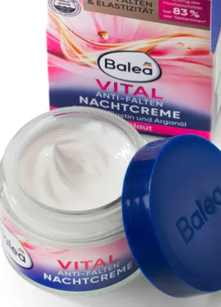Ночной крем от морщин vital 50ml balea4 фото