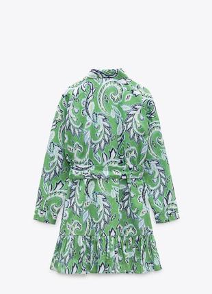 Платье рубашка zara