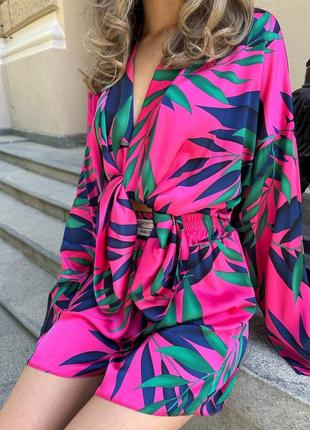 Костюм шорты и кимоно