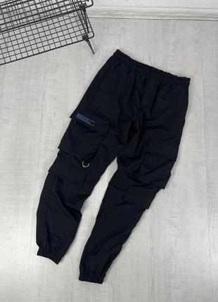 Брюки карго boohoo man nylon cargo pants