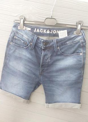 Чоловічі джинсові шорти xs jack jones