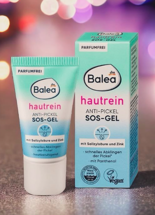 Sos гель проти прищів для очищення шкіри 15ml balea
