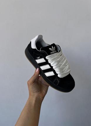 Женские кроссовки adidas campus 00s x korn black/white