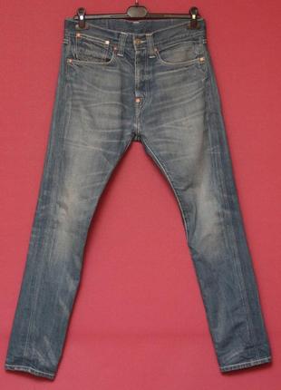 Levis 31 32 slim звужені джинси дизайнерського крою.