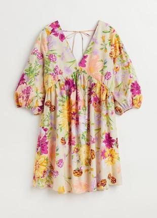 Бавовняна сукня h&m
