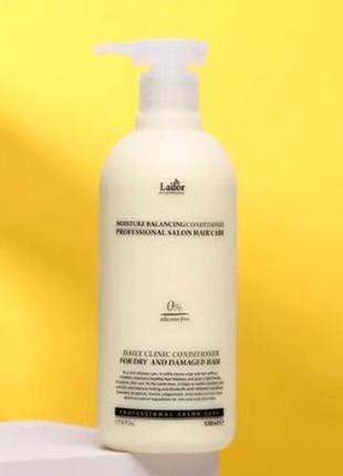 Кондиціонер без силіконів lador moisture balancing conditioner