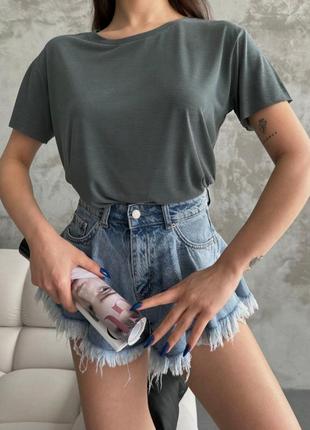 🔥🔥скидка🔥🔥летняя тонкая футболка в двух цветах