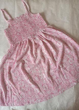 Літній сарафан для дівчинки 134, 146 розмір . сарафан для девочки 6782