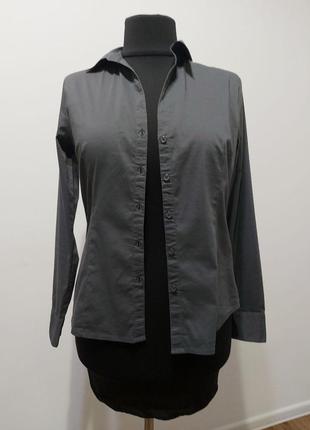 Приталена жіноча сорочка від h&m