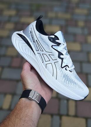 Asics gel-cumulus 25 білі з чорним