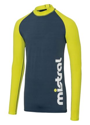 Чоловіча футболка-лонгслів для купання з захистом від ультрафіолету (лайкра) spf/upf 50+ mistral