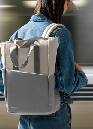 Удобный рюкзак для ноутбука женский tomtoc slash-t63 городской рюкзак под ноутбук и планшет рюкзак для макбука