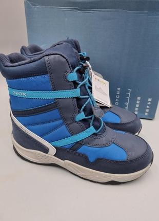 Зимові черевики geox sentiero 33,35 р зимние ботинки