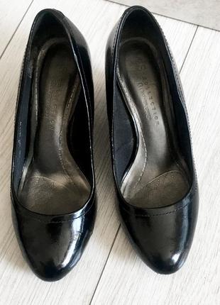 M&s туфлі чорні шкіра англія оригінал 37 розмір