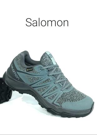 Трекінгові жіночі кросівки salomon warraangx w gore tex оригінал