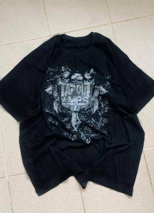 Футболка tapout sk8 y2k grunge affliction opium