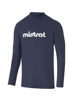 Чоловіча футболка-лонгслів для купання з захистом від ультрафіолету (лайкра) spf/upf 50+ mistral розмір