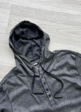 Тонке худі diesel lightweight mesh hoodie grey2 фото