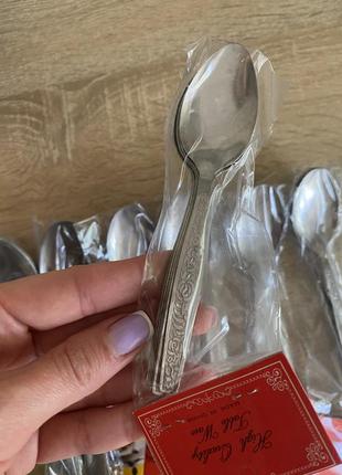 Ложки чайные столовые десертные