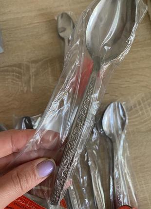Ложки чайные столовые десертные