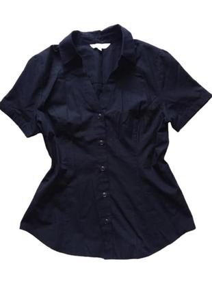 Базовая черная блуза рубашка безрукавка y2k