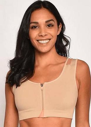 Alignme alignmed zipper posture sports bra for women технологічний топ бра