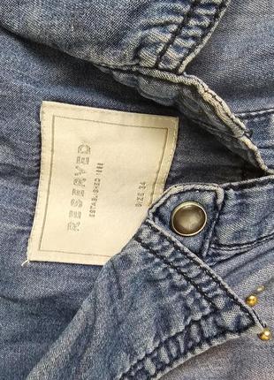 Джинсова сорочка xs