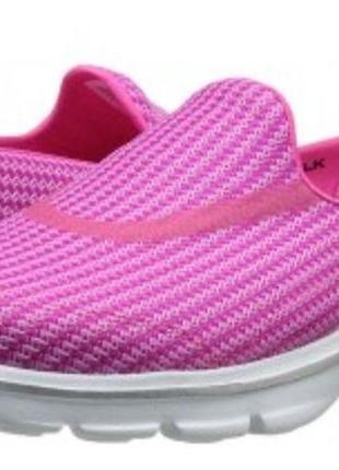 Женские  мокасины, слипоны skechers go walk 3