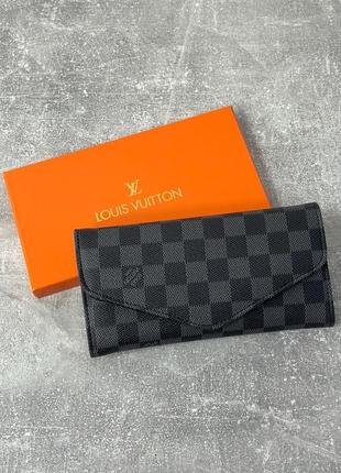 Кошелек в стиле louis vuitton wallet grey