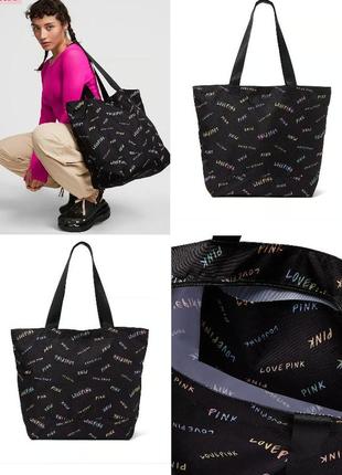 Сумка шопер weekender tote bag victoria's secret