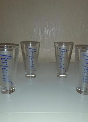 Склянки нові 4 шт.