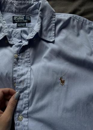 Рубашка polo by raph lauren custom fit dress shirt