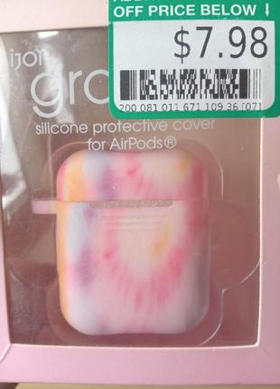 Чехол для беспроводных наушников airpods, силиконовый