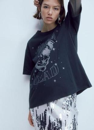 Классная футболка в граневом стиле h&amp;m