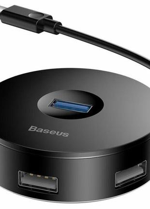 Type-c - usb hub baseus round box type-c to usb 3.0 + 3usb 2.0