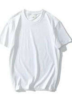Класична біла футболка р 54 унісекс