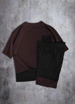 Летний оверсайз футболка и шорты