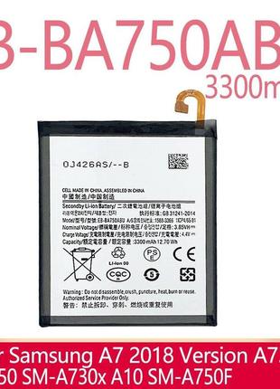 Аккумулятор для samsung a7 2018 / a10 / m10 /(a105 / m105) / eb-ba750abu, 3300 mah  original prc
