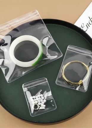 Соуп пакет пвх упаковка прозрачный для ювелирных украшений холдер хранения защиты...