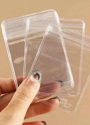 Соуп пакет пвх упаковка прозрачный для ювелирных украшений холдер хранения защиты...