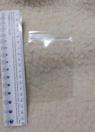 Соуп пакет пвх упаковка прозрачный для ювелирных украшений холдер хранения защиты...