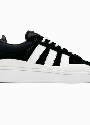 Adidas campus x bad bunny black/white