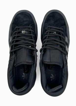 Adidas campus x bad bunny black5 фото