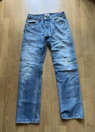 Levis 501 w33 l34 baggy jeans vintage y2k джинси