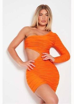 Нове, плаття, сукня, коротке, міні, оранжева,
