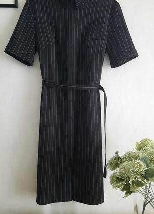 Ділове плаття,сукня,сарафан в полоску бренда esprit collection.